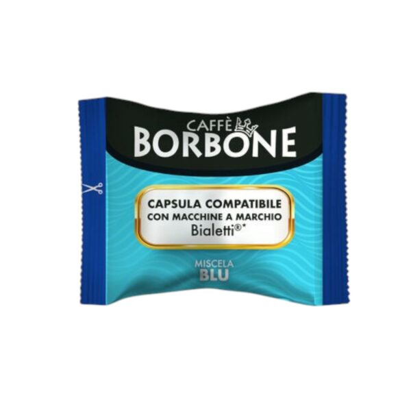BORBONE Blu capsule compatibili BIALETTI pz.100 - immagine 3