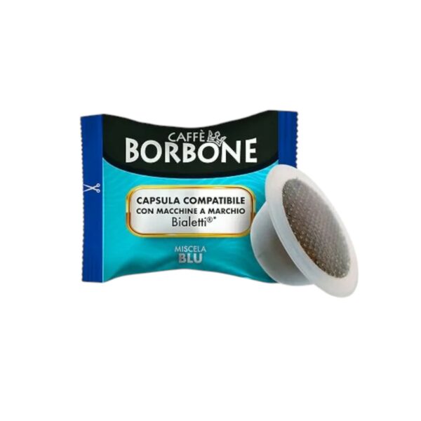 BORBONE Blu capsule compatibili BIALETTI pz.100 - immagine 2